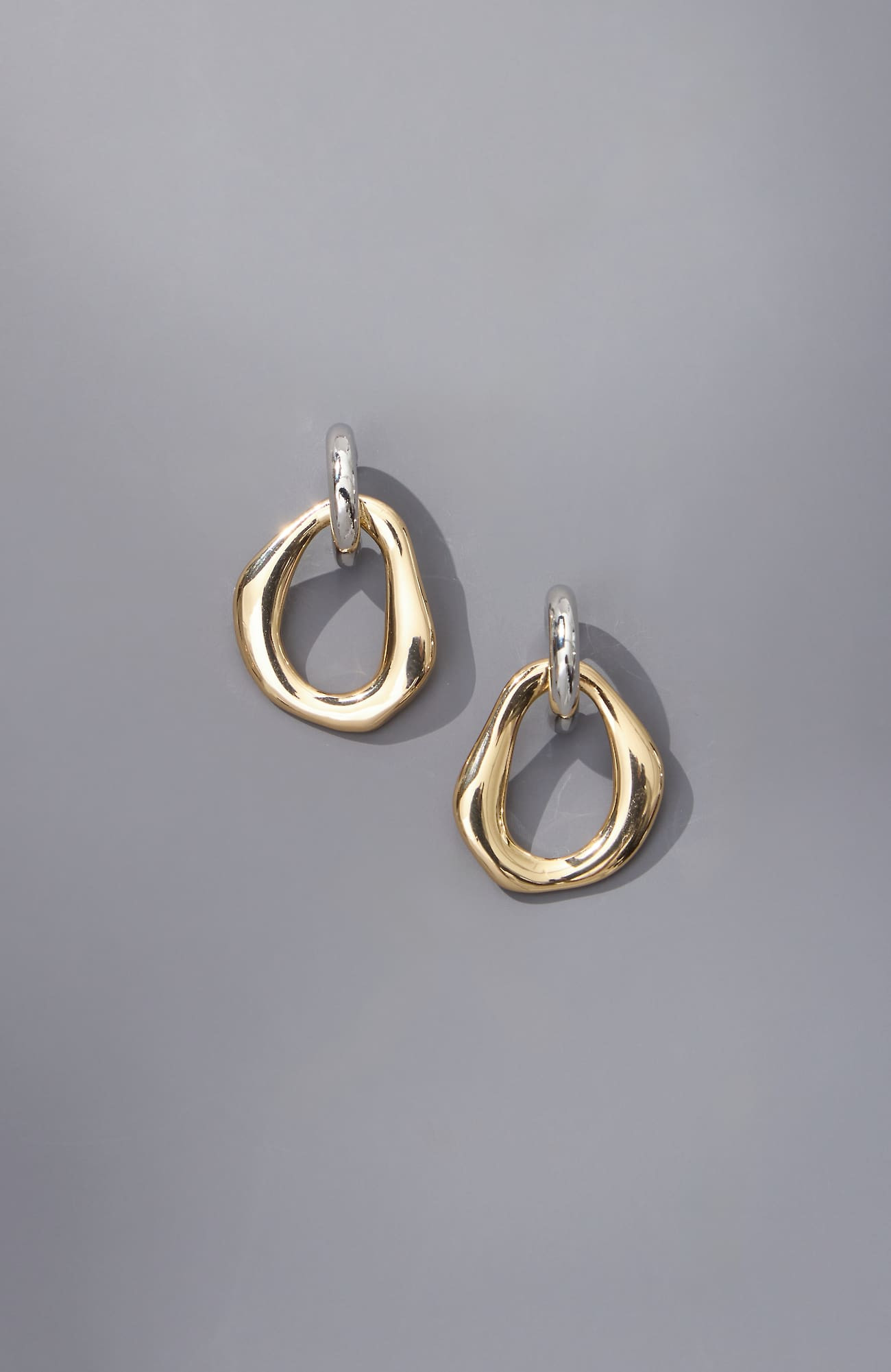 Women's Modern Metals Mixed Earrings (Goldtone/Silvertone) J. Jill | J. Jill