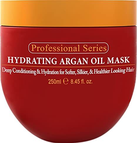 Amazon.com: Hydrating Argan Oil Hair Mask and Deep Conditioner By Arvazallia for Dry or Damaged H... | Amazon (US)