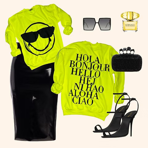 Hello Sweatshirt | Sassy Queen