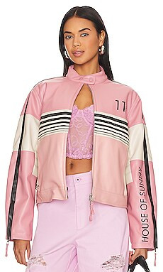 The Racer Jacket in Moss | Revolve Clothing (Global)