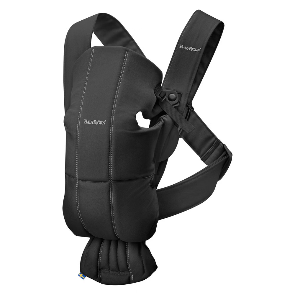 BABYBJÖRN Baby Carrier Mini Cotton - Black | Target
