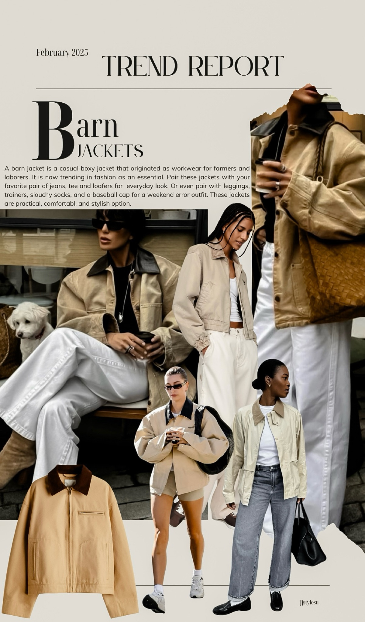 ᵀᴿᴱᴺᴰᴵᴺᴳ ᴺᴼᵂ 
Barn Jackets









ontrend, trending now, barn jackets, spring 2025, spring outfit, women casual outfit, casual outfits, H&M, JCrew, Mango, Target, trendy 

#LTKMidsize #LTKStyleTip #LTKSeasonal