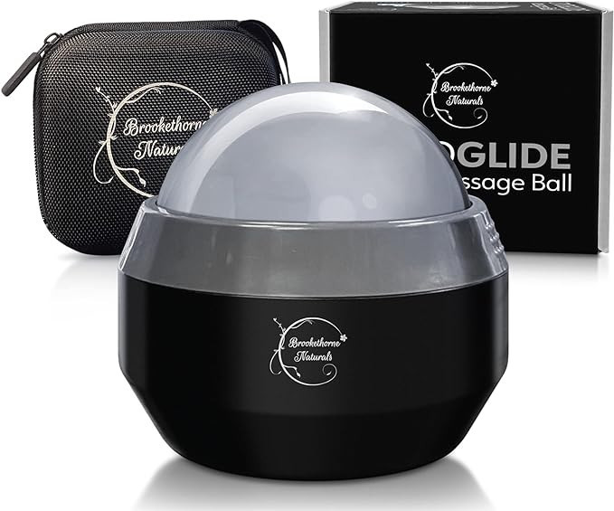 Brookethorne Naturals Cryoglide Massage Ball Roller – Cryotherapy Ice Roller Ball Massager for ... | Amazon (US)
