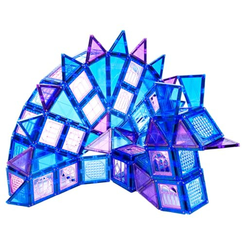 MAGBLOCK 102Pcs Magnetic Tiles Magnetic Toys Magnet Building Tiles Building Blocks for 3 4 5 6 7 8 Years Old Girls and Boys Birthday Gifts Preschool STEM Educational Toys | Amazon (US)