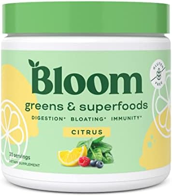 Bloom Nutrition Green Superfood | Super Greens Powder Juice & Smoothie Mix | Complete Whole Foods... | Amazon (US)