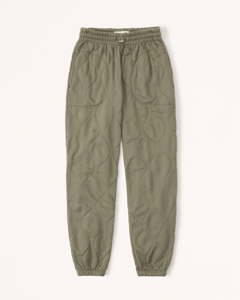 Quilted Sunday Sweatpants | Abercrombie & Fitch (US)
