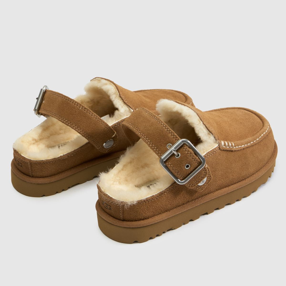 Womens Chestnut UGG Goldenstar Evelina Clog Sandals | schuh | Schuh