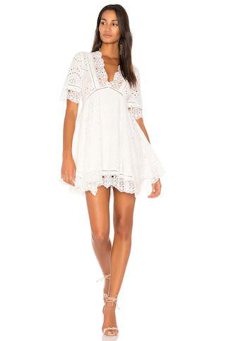Eyelet Flare Dress | Revolve Clothing (Global)