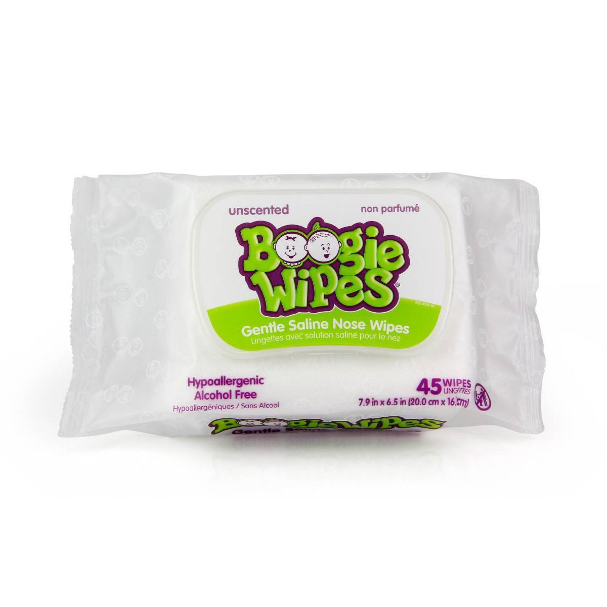 Boogie Wipes Saline Nose Wipes - 45ct | Target