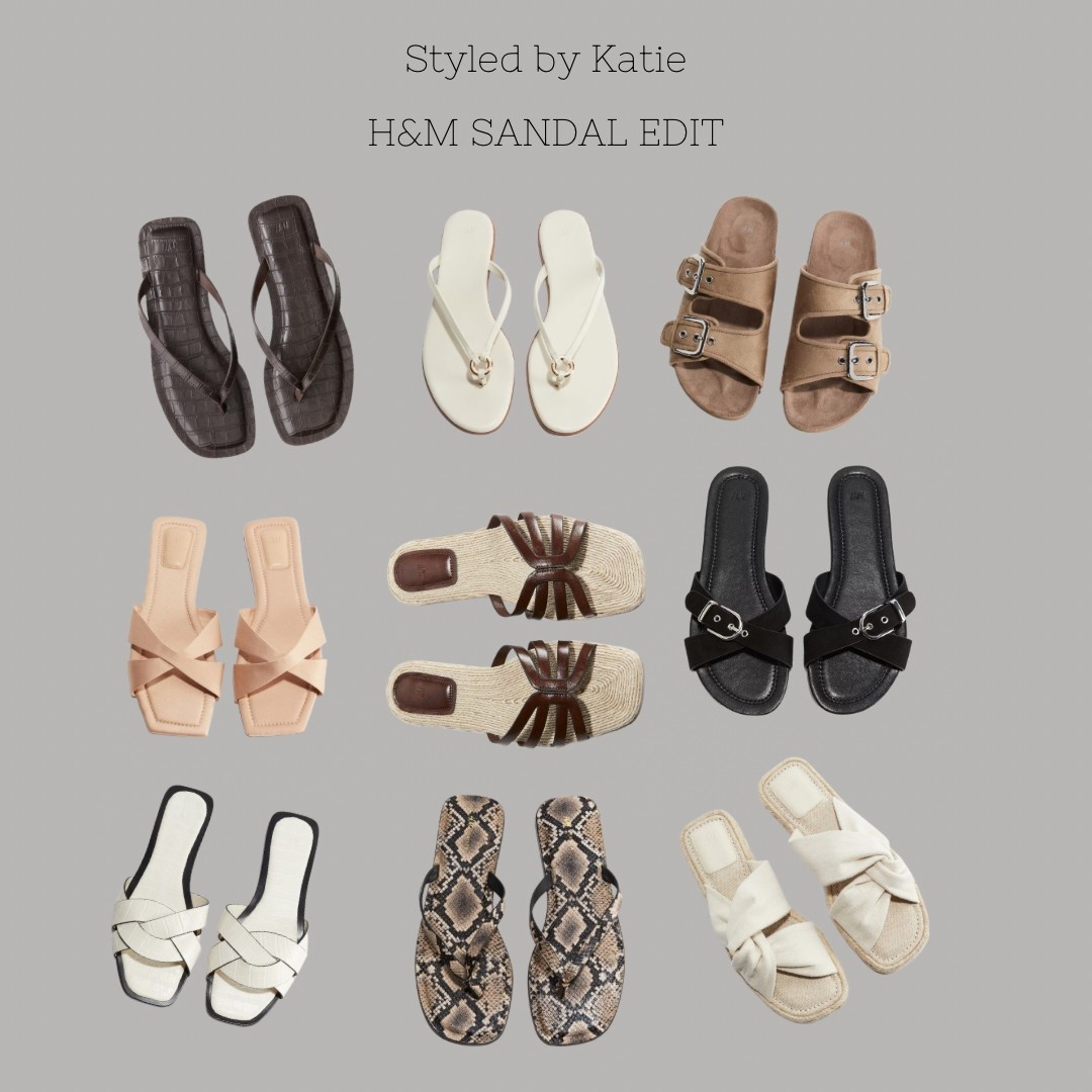H&M sandal edit - currently 15% off for members 

#LTKuk #LTKsummer #LTKshoes