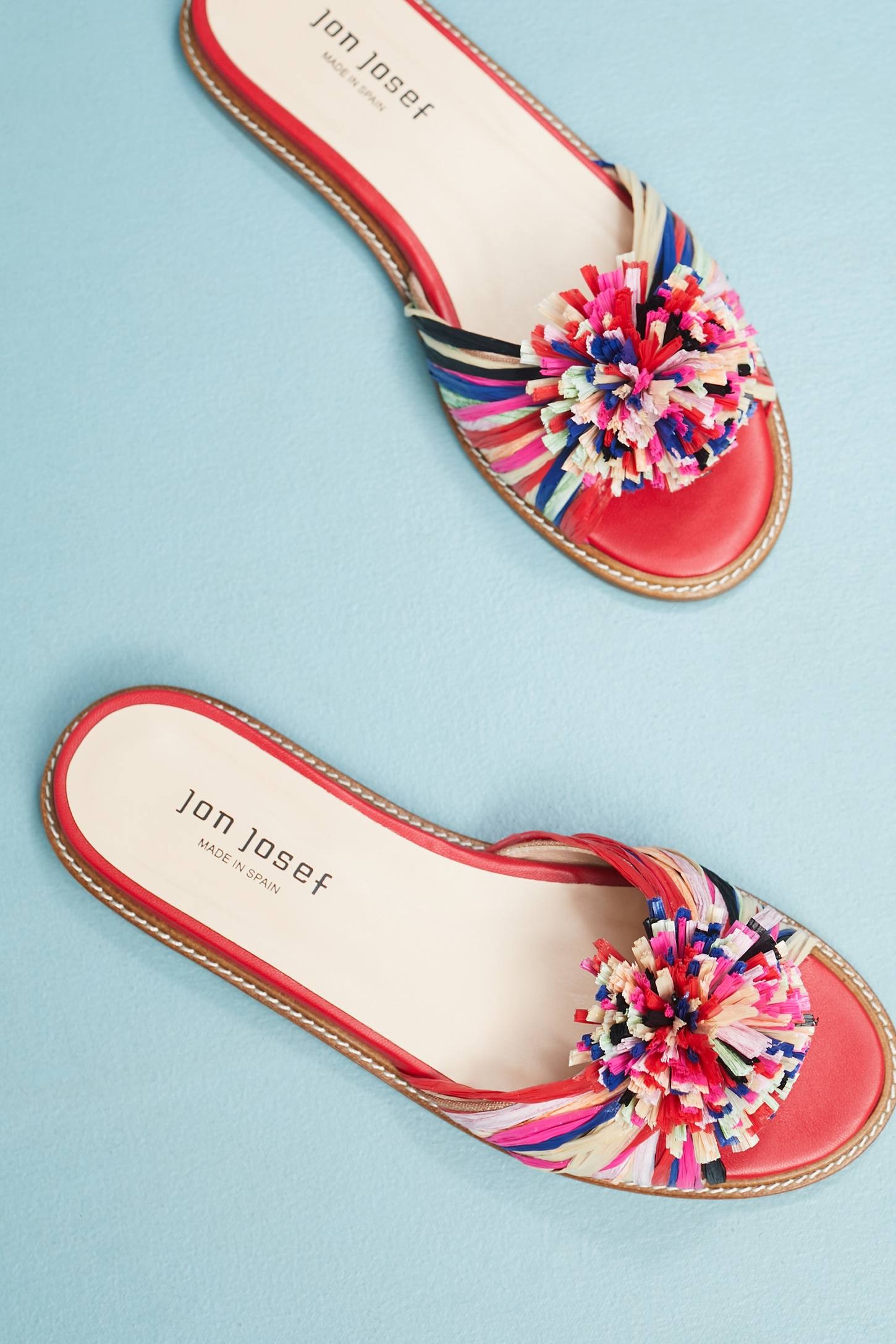 Jon Josef Pommed Slide Sandals | Anthropologie (US)