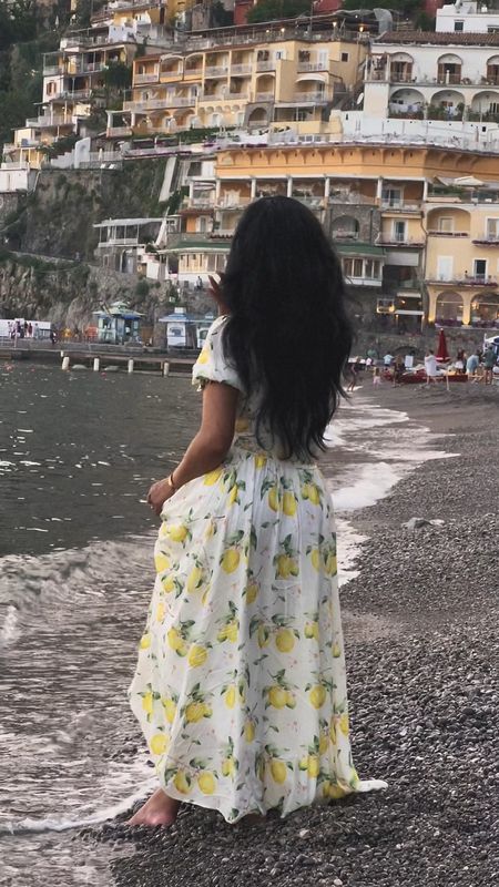 Lemon maxi dress perfect for Positano and the Amalfi coast! 🇮🇹🍋

#LTKstyletip #LTKtravel #LTKSeasonal