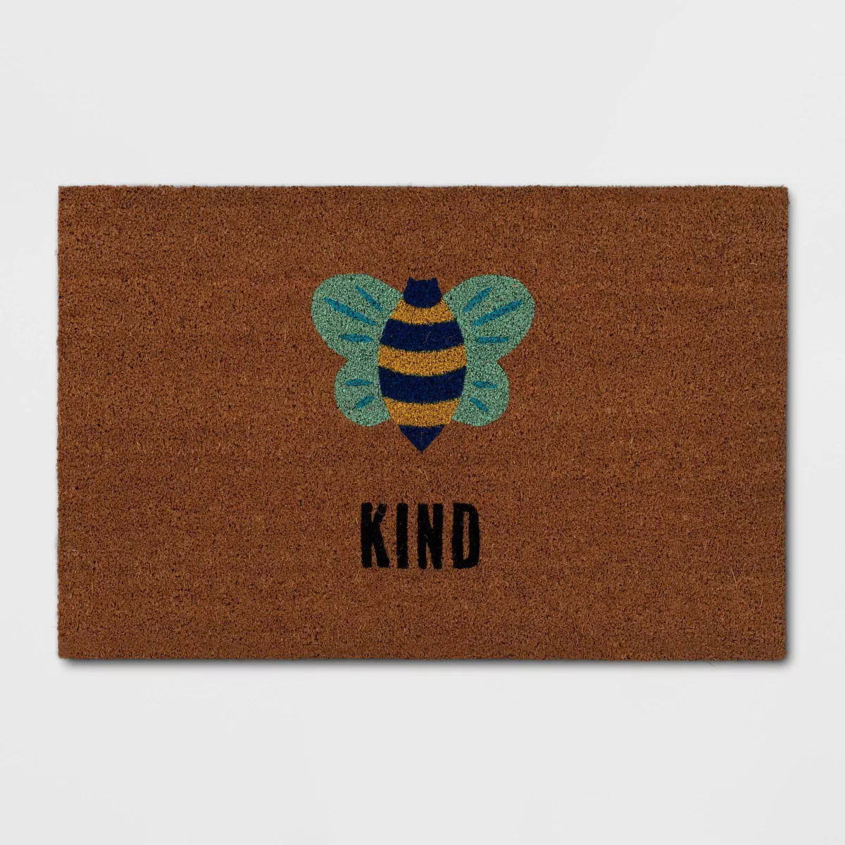 1'6"x2'6" Bee Kind Doormat Natural - Sun Squad™ | Target