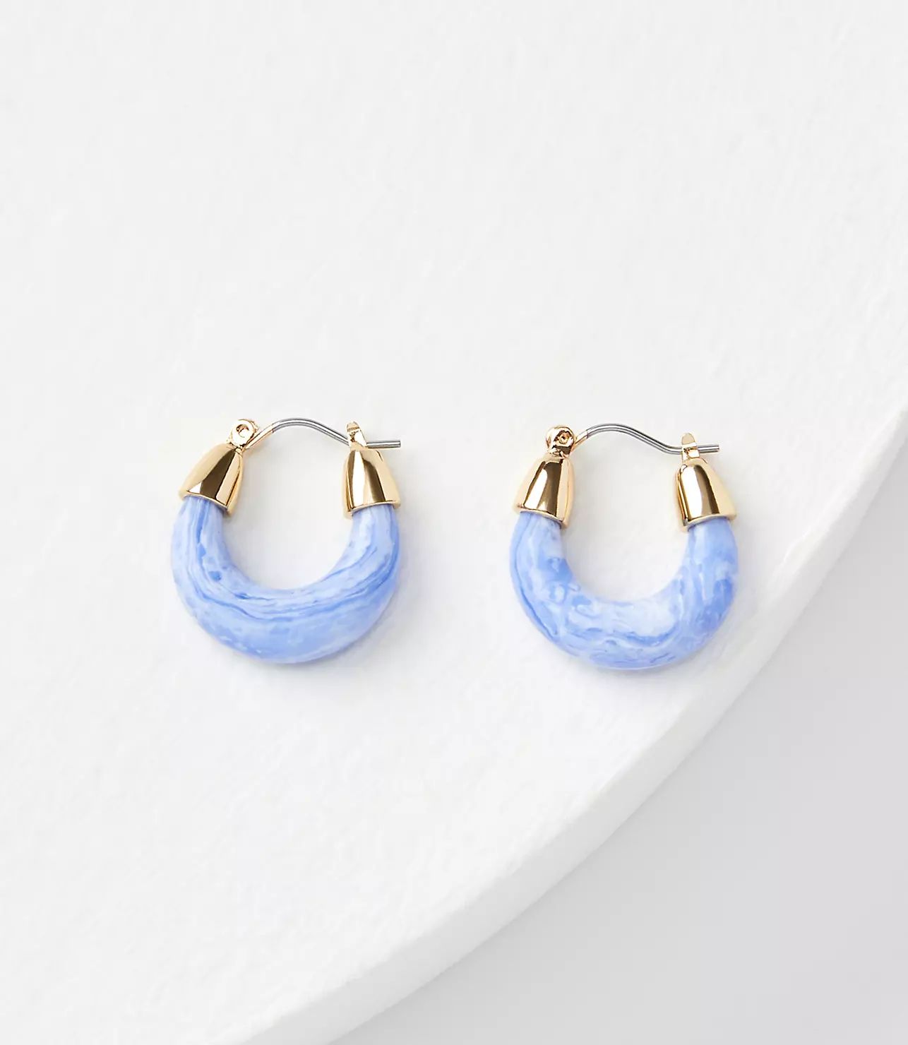 Resin Bubble Hoop Earrings | LOFT