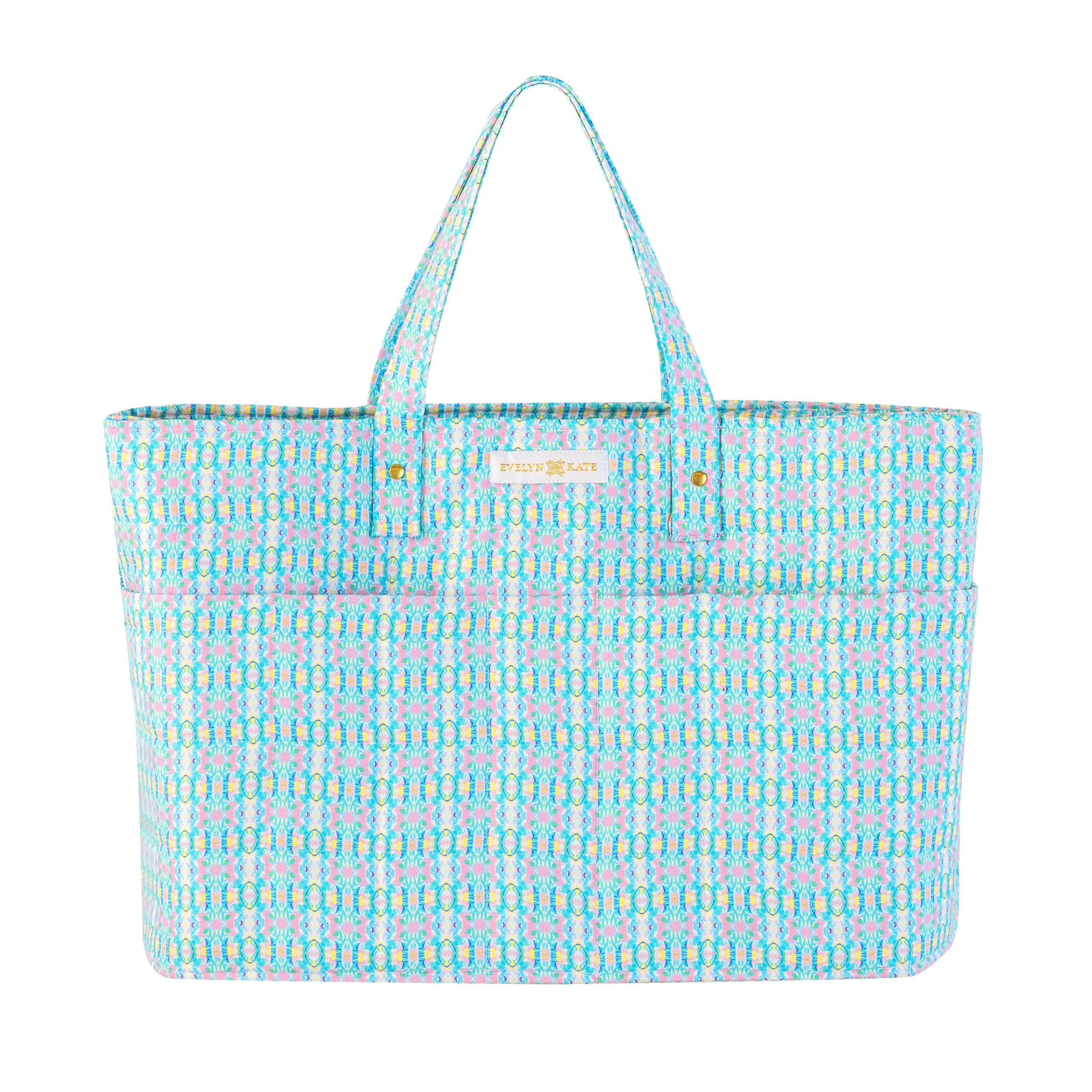 Abaco Quilted Tote Bag | EVELYN & KATE (US)