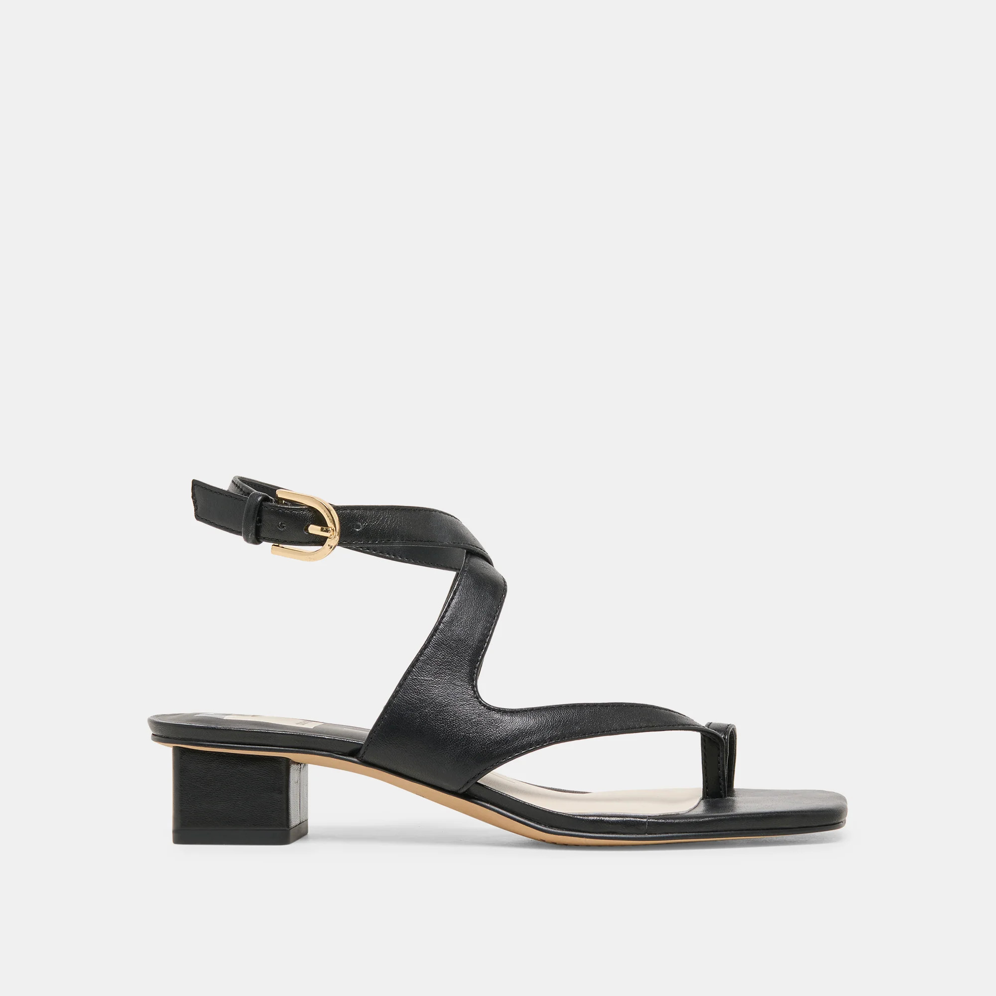 Kameo Heels Black Leather | DolceVita.com