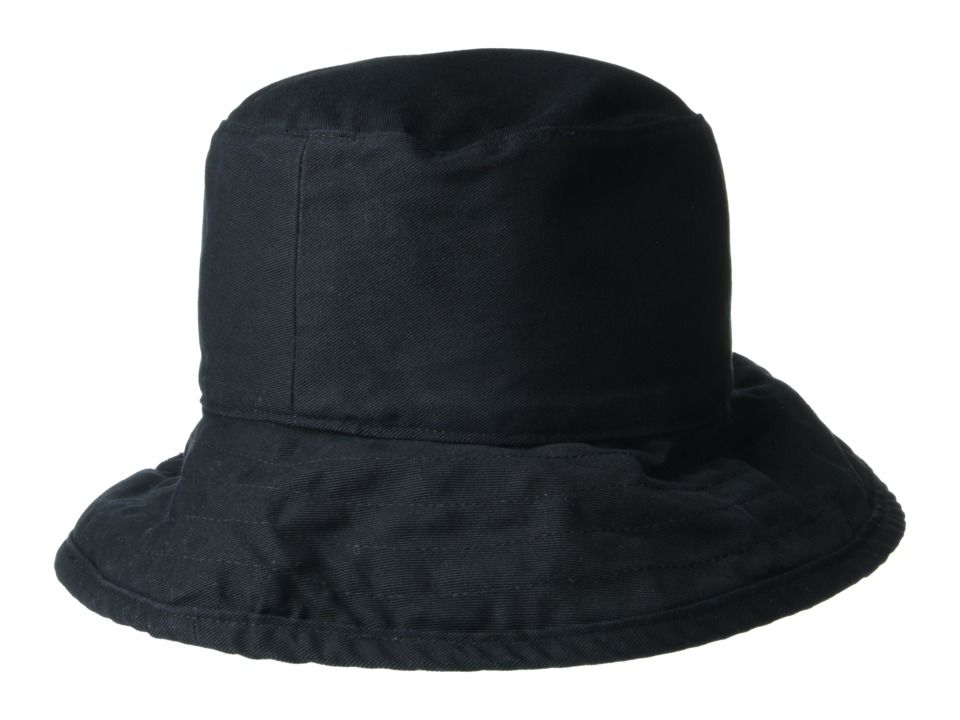 Hat Attack - Washed Cotton Crusher (Black) Caps | Zappos