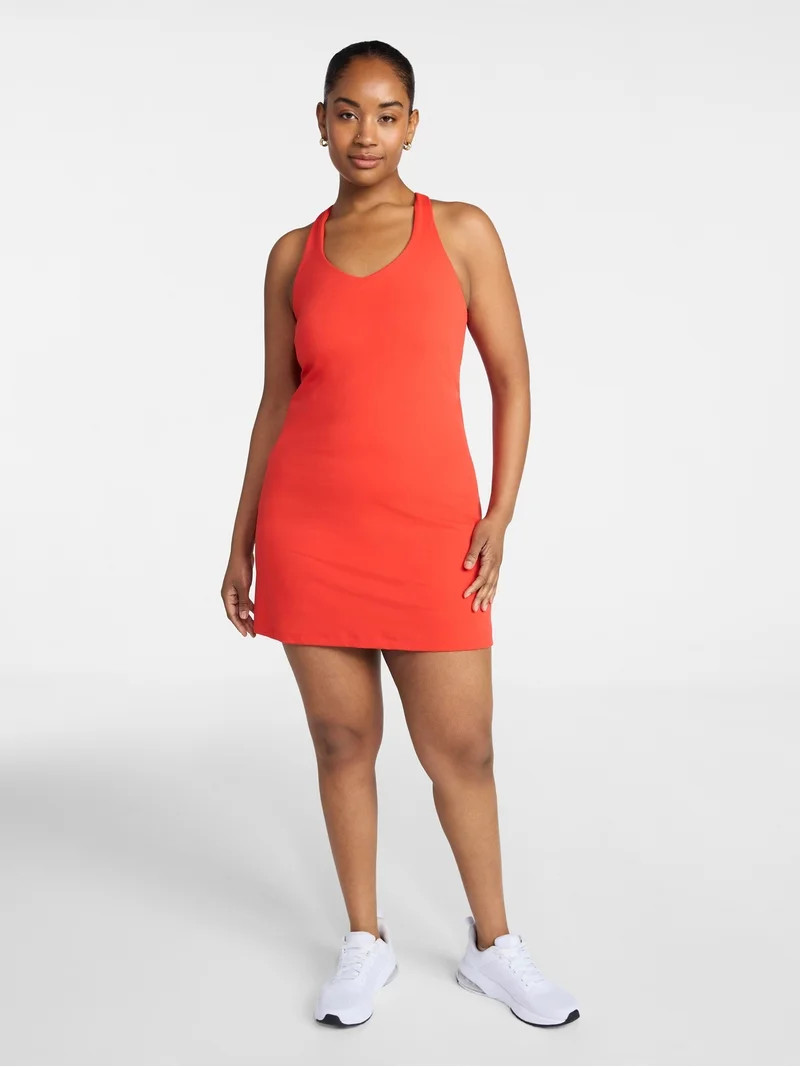Avia Women's and Women's Plus Active Dress with Built In Bra, Sizes XS-4X | Walmart (US)