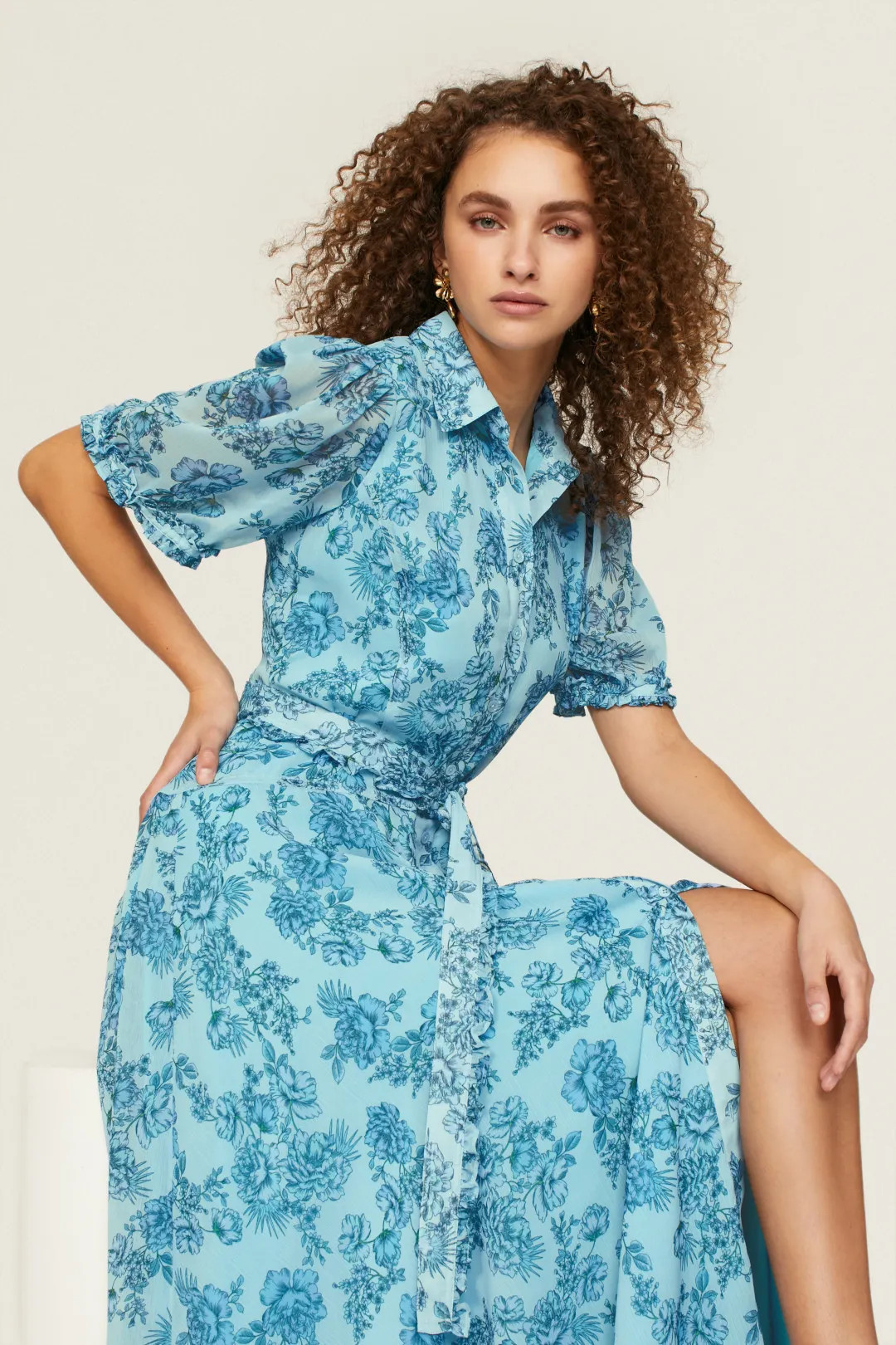 Derek Lam 10 Crosby x RTR Floral Shirt Dress | Rent the Runway