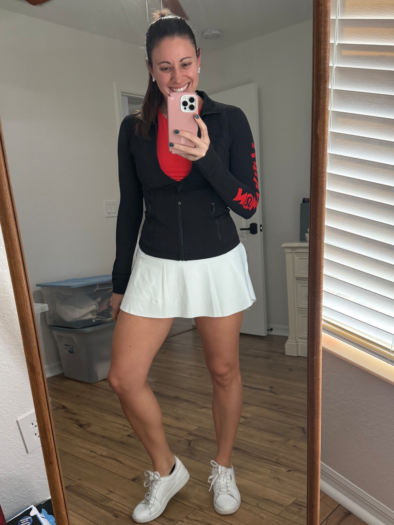 Disney fit ready! Love tennis skirts from Halara with the side pocket in the shorts! They fit true to size! I also also go for a built in bra top, especially in the hot months here!

#LTKActive #LTKgrwm #LTKTravel