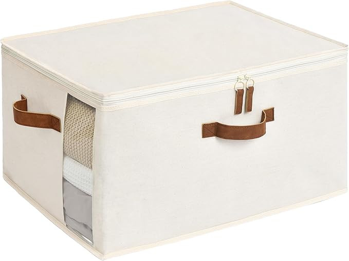 StorageWorks 68L Large Storage Bags, Storage Containers for Clothes, Blanket Storage Bags with Du... | Amazon (CA)