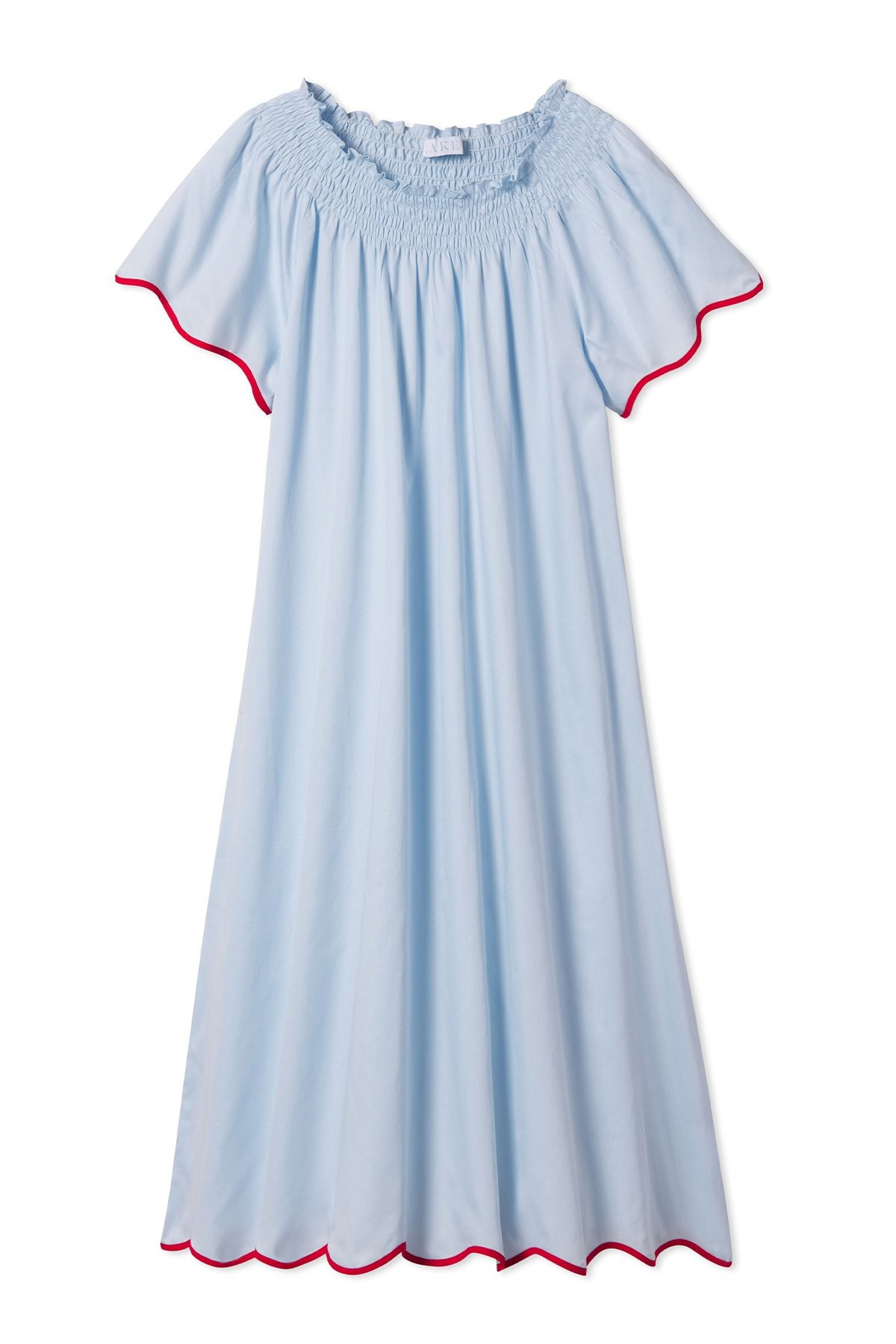 Patio Midi Dress in Americana | LAKE Pajamas