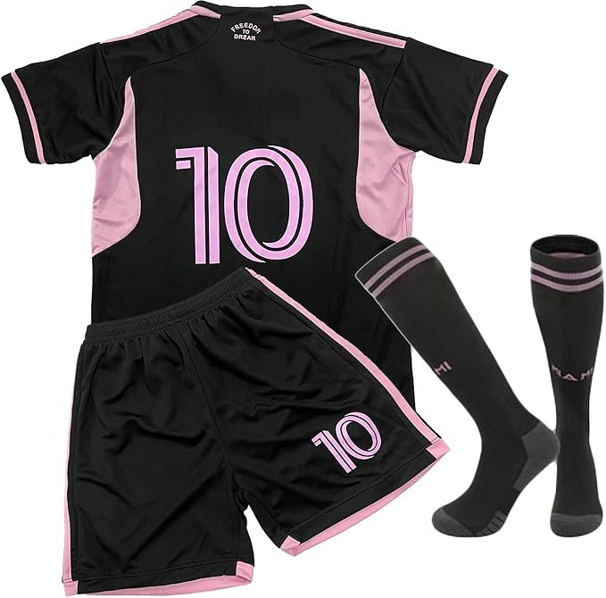 Soccer Football Jersey for Kids Boys & Girls #10 Jersey Soccer for Youth Practice Outfits Footbal... | Amazon (US)