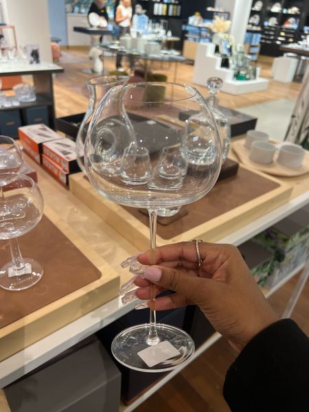 The most GORGEOUS glass I’ve seen in my life - I’ve linked the original and other ones I spotted in selfridges while shopping #homeware #glassware

#LTKfindsunder100