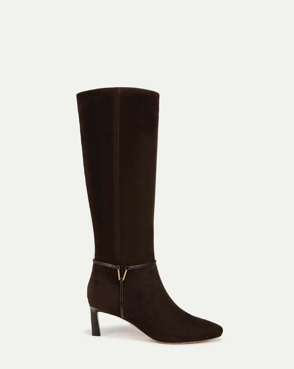 Kenzie Mid-Heel Tall Boot | Wide-Calf | Veronica Beard