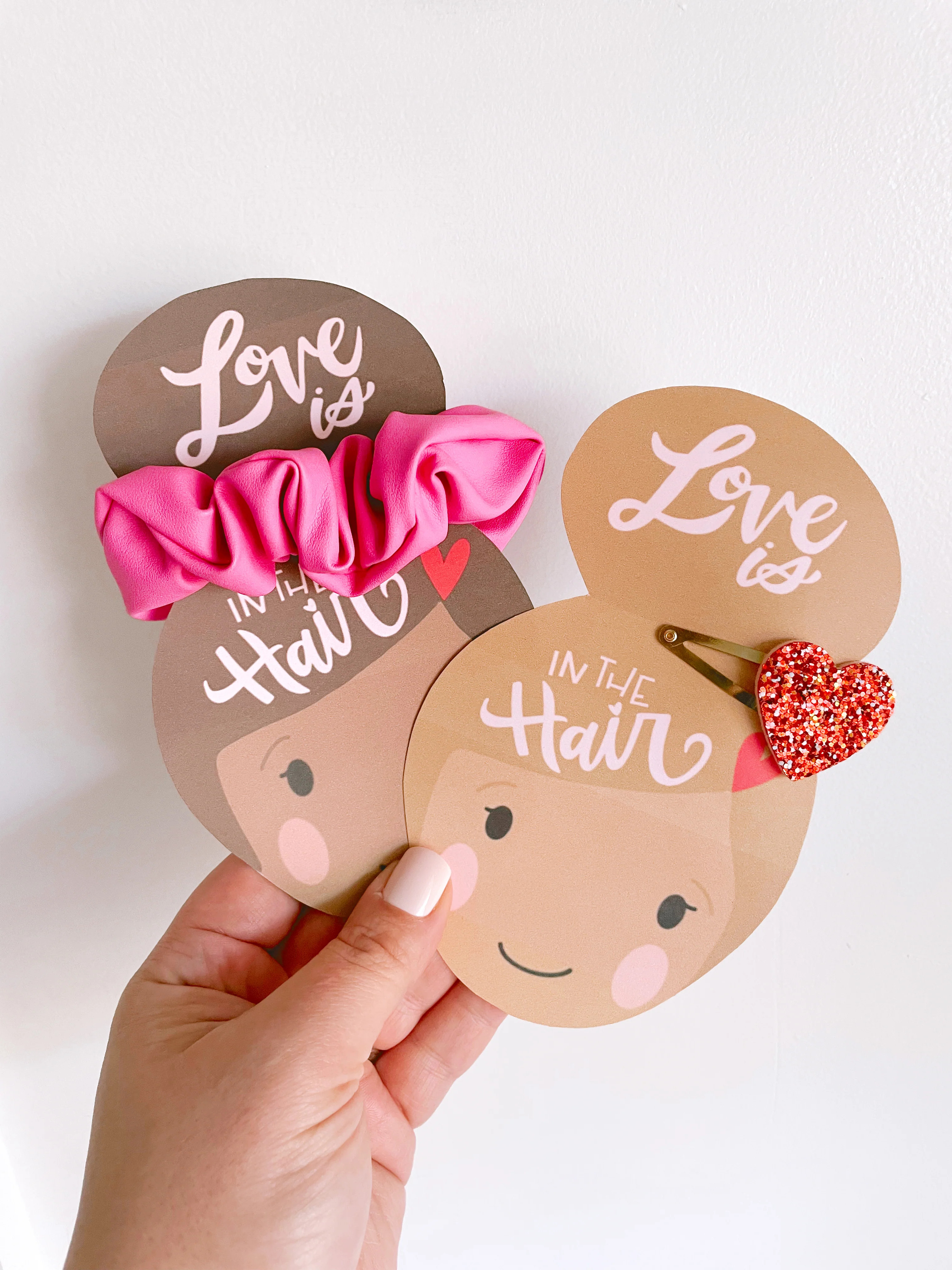 Love is in the HAIR | Printable Valentines | The Letter Vee