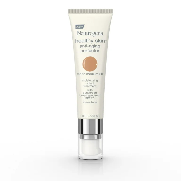 Neutrogena Healthy Skin Anti-Aging Moisturizer, Tan/Medium, 1 fl. oz | Walmart (US)