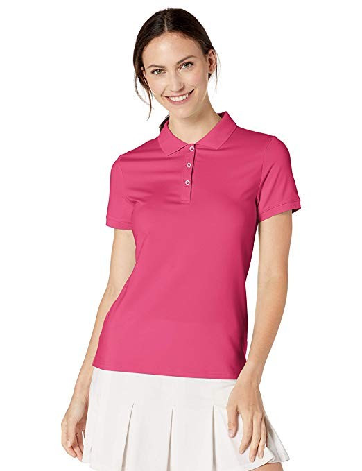 Amazon Essentials Women's Short-Sleeve Performance Polo | Amazon (US)