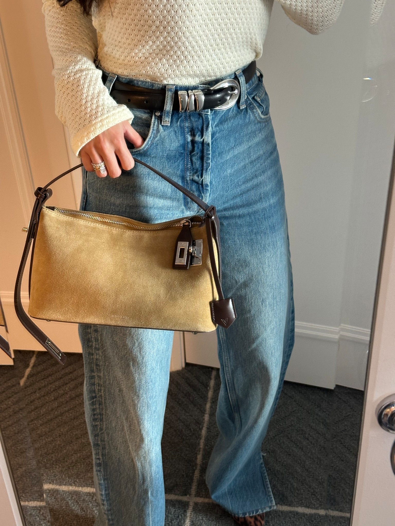 THE fall bag!! Gonna be wearing this nonstop. It’s such a good size and can be converted into a shoulder bag! Not seeing the silver in stock so linking one with gold hardware.

#LTKItBag #LTKStyleTip