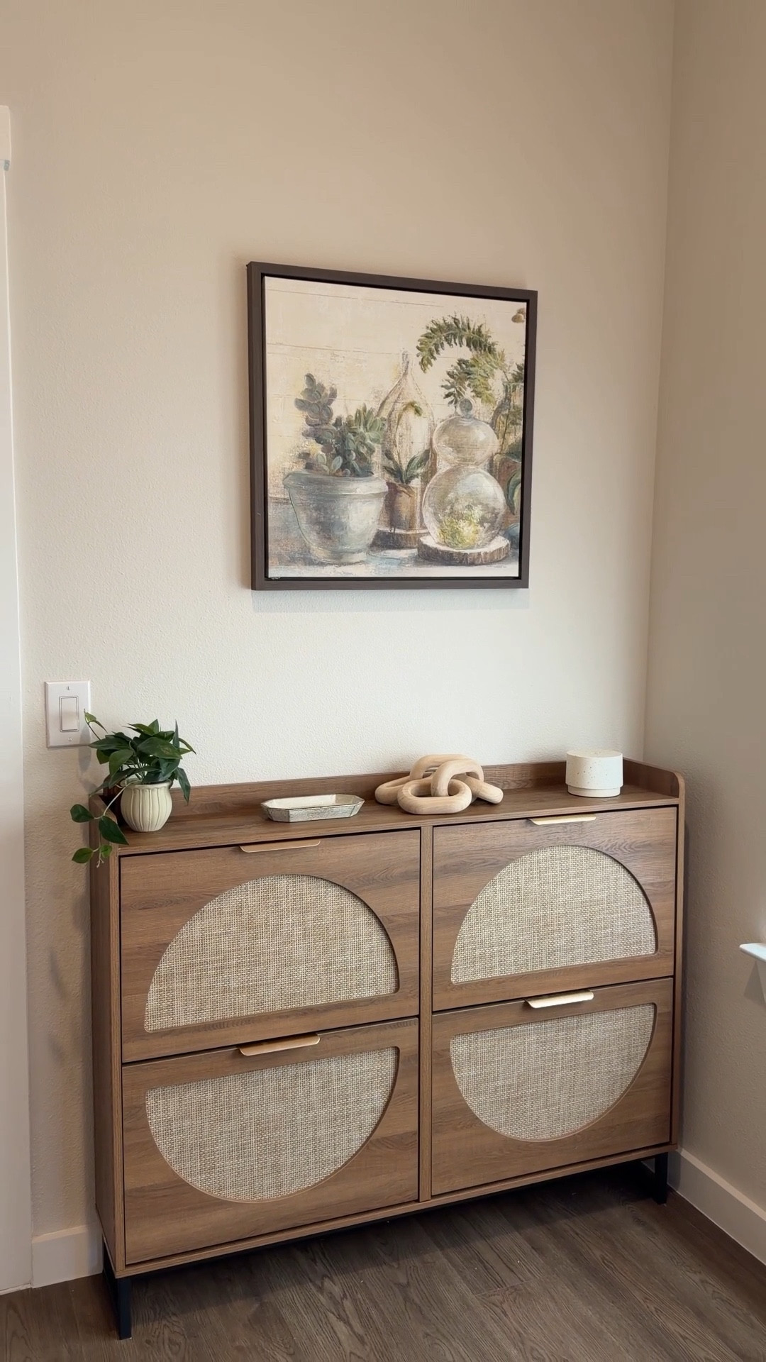 I love this shoe rack for our entry way!! It really elevates the space!🔥👏🏽 

#LTKSpringSale #LTKmomlife #LTKHome