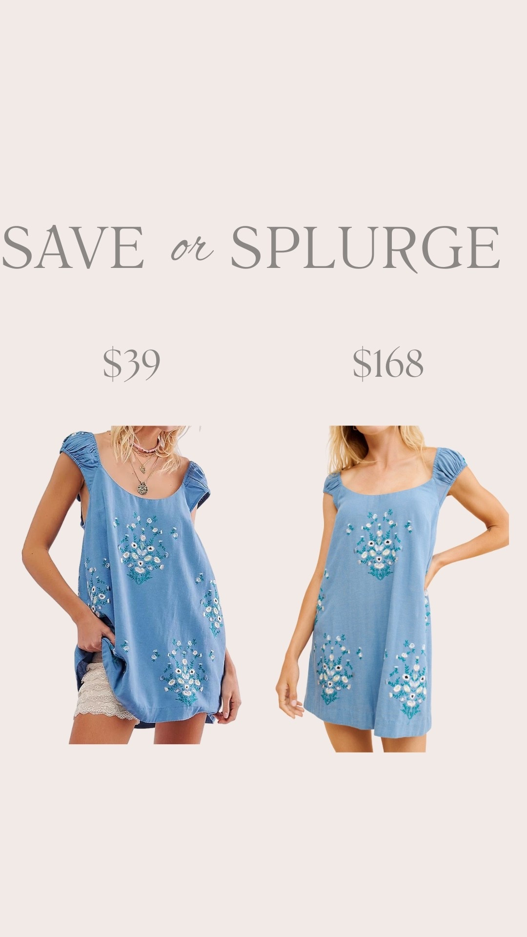 Save vs splurgee

#LTKootd #LTKSeasonal #LTKOver40