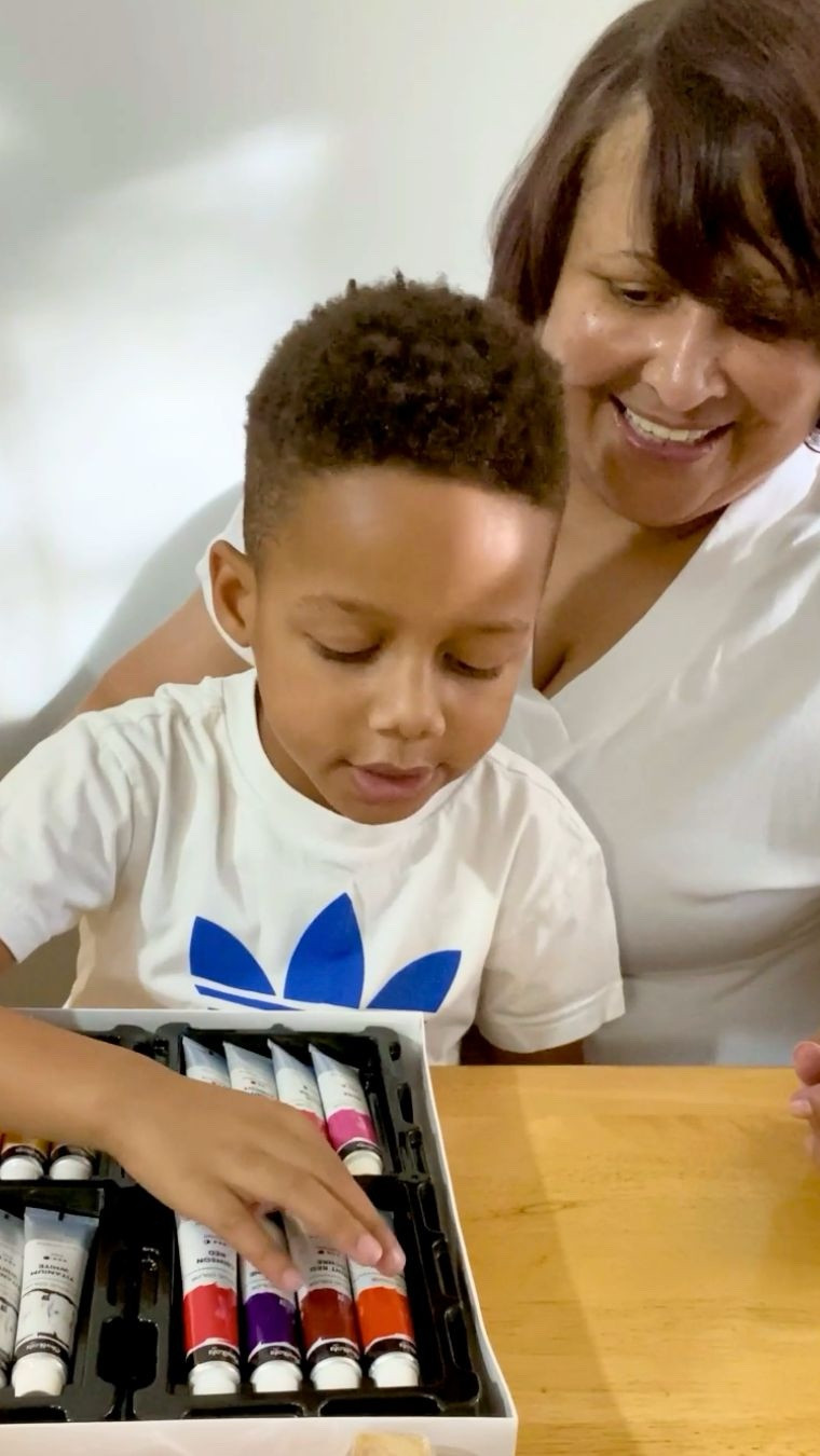 My grandson is really a fan of this 56 piece art set I got from my sponsor! He’s serious about color and art 🎨
He is learning about color and shape and exploring his creativity. I might not see him over the holiday season so he gets his gifts now. 

#LTKGiftGuide #LTKKids #LTKHoliday