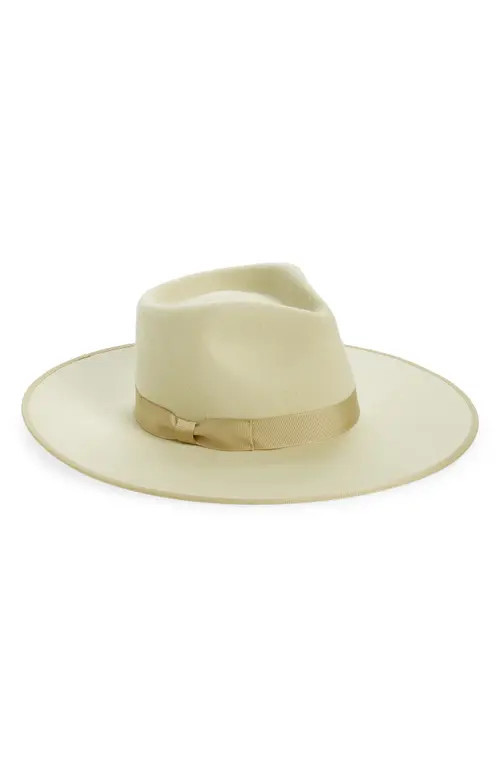 Lack of Color Wool Felt Rancher Hat in Pistachio Green at Nordstrom, Size Medium | Nordstrom