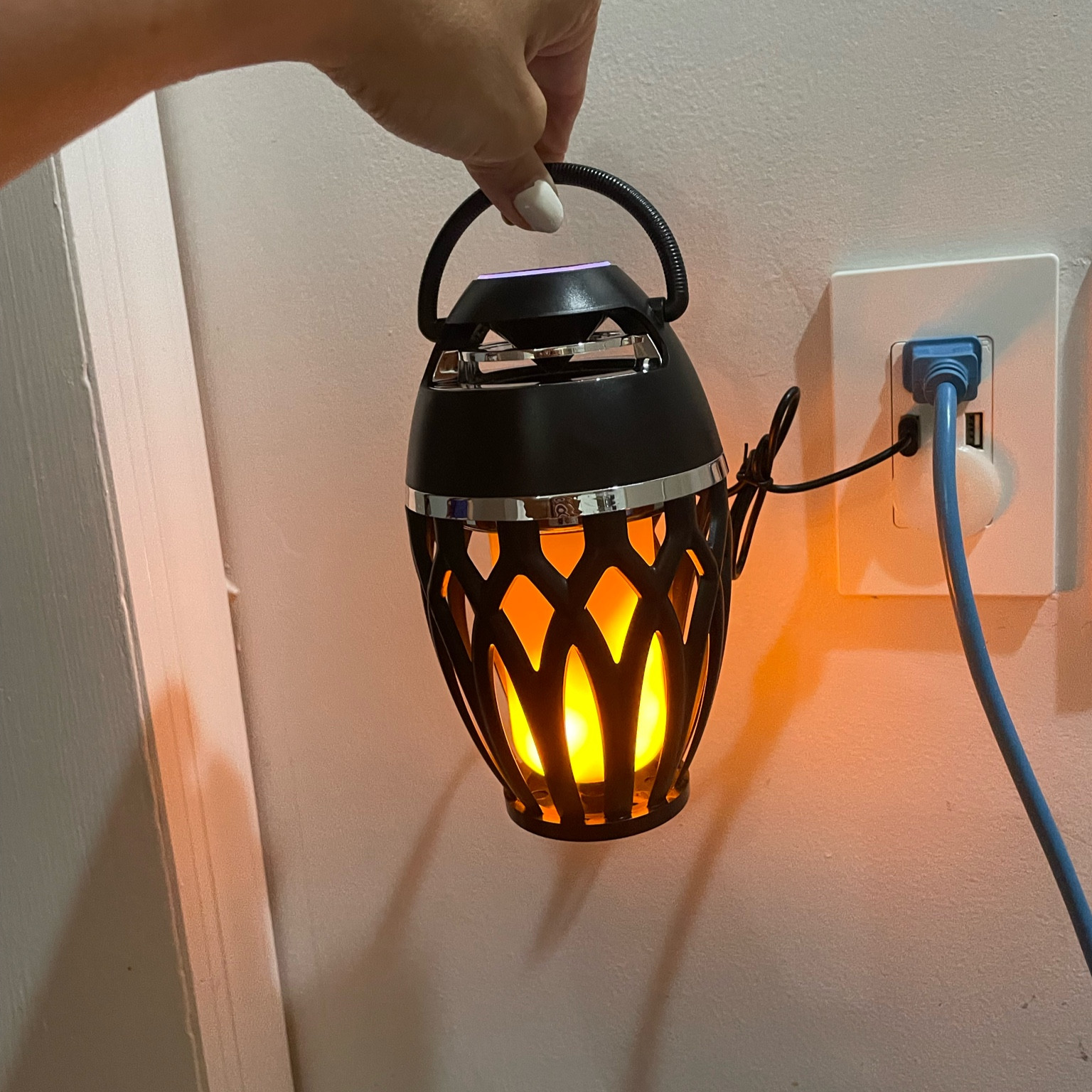 Let me tell you about this thing!! It plays music (Bluetooth to phone), the light flickers like a real torch, and some come with the option for a stick to put in the ground or to sit on a table or even hang! I’ve bought all options! First I bought for my dad for his birthday, then my brother and husband also! SUCH A COOL FIND!

#LTKmens #LTKhome #LTKFind