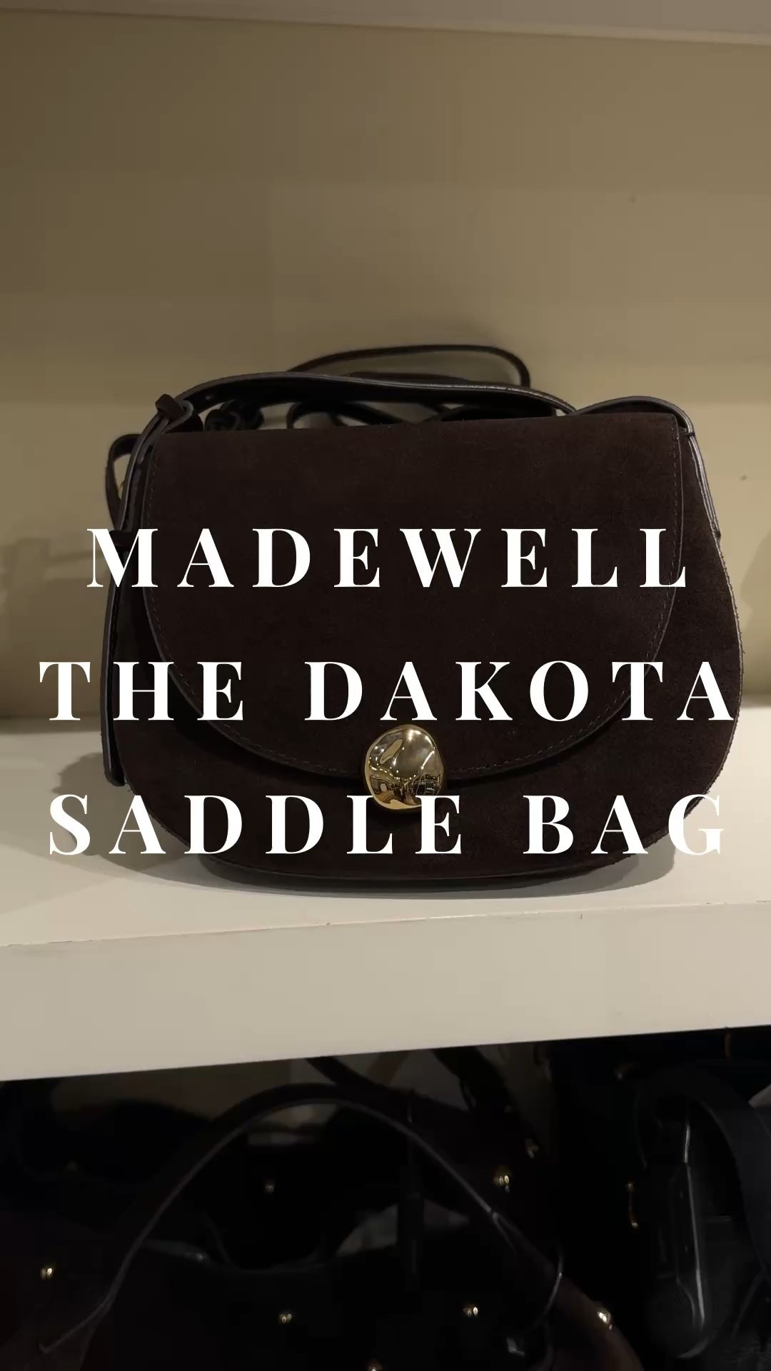 Use the code TREATYOURSELF to get 30% off right now! 
Madewell The Dakota Saddle bag: no photos online do it justice! It comes in suede & croc embossed leather. 
1. I really, really loved the croc embossed version because it is more rigid then the others hence will keep its shape much longer
2. The suede lining on the back of the flap and the interior pocket is soft and beautiful & the interior on the front is lined with durable textile. Super practical & looks great!
3. The shoulder strap makes it a perfect shoulder bag, you can wear it as a crossbody without the extra layers but the bag itself feels and looks better on the arm or shoulder, very elegant. 
4. Compared to many other bags I’ve seen recently the embossing looks fantastic especially for the price. 
4. Love the organically shaped metal element on the flap, very unique & looks luxe. 
5. The color is deep brown with a generous splash of wine 🍷 - beautiful and timeless. 
Just get it. 

#LTKSaleAlert #LTKSeasonal #LTKItBag