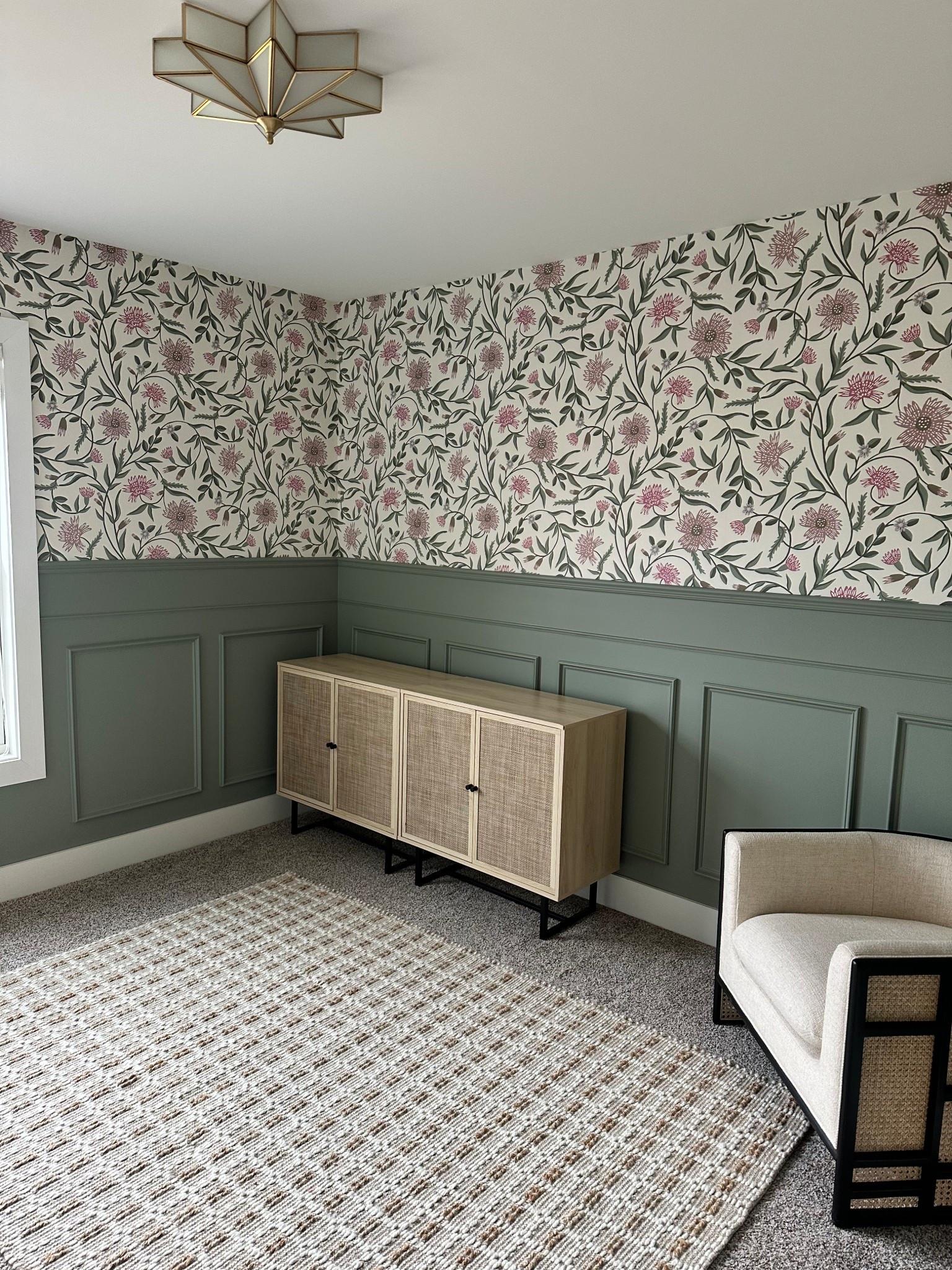 The most adorable room makeover with Rifle Paper Co. wallpaper!

#LTKHome
