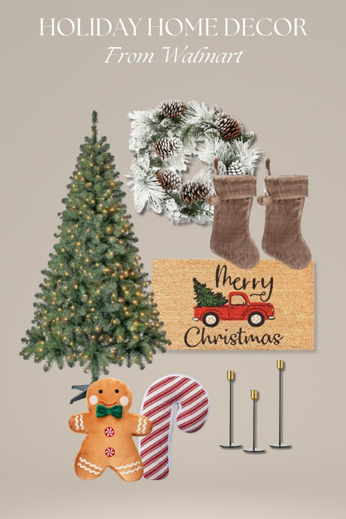 Walmart Holiday home decor I’m loving! And it’s all under $50! So many great deals on holiday decor! 😍

#LTKHoliday #LTKhome #LTKSeasonal