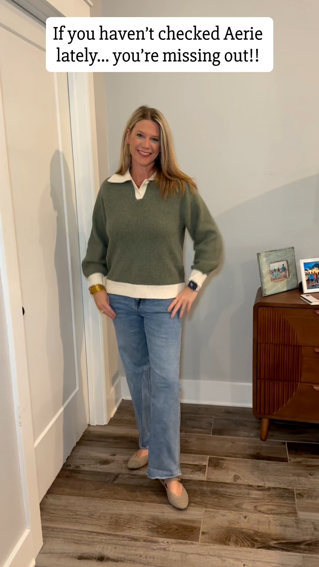 Fall cozies unlocked 🍂☕️ Aerie nailed the comfy-but-cute vibe this season — full haul + links on my LTK✨
Wearing a Medium in all tops! 

#aeriehaul #cozycomforts

#LTKTravel #LTKStyleTip #LTKU