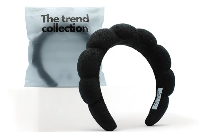 Spa Headband for Washing Face with, Sponge Makeup Headbands for Women - Bubble Skincare Headband ... | Amazon (US)