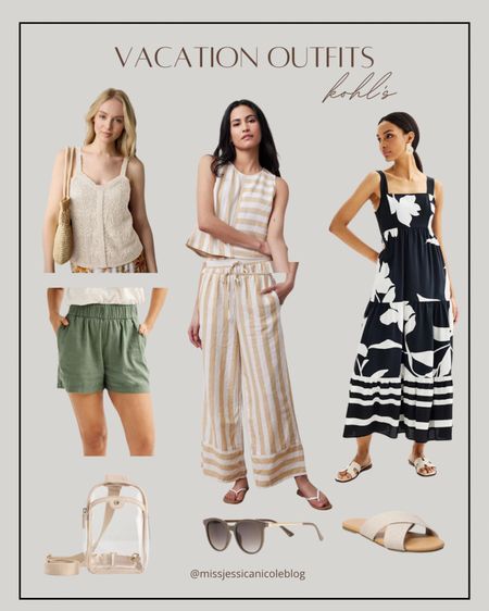 Vacation outfit ideas, summer fashion, casual outfits, vacation dress, summer sandals, travel accessories, Italy, linen set 

#LTKFindsUnder50 #LTKSeasonal #LTKStyleTip