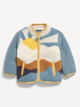 Sherpa Zip-Front Jacket for Baby | Old Navy (US)