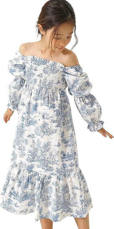 NOTHING FITS BUT Girl’s Classic Linen Cotton Dress, Yuki Gown, Kids Casual Frock | Amazon (US)