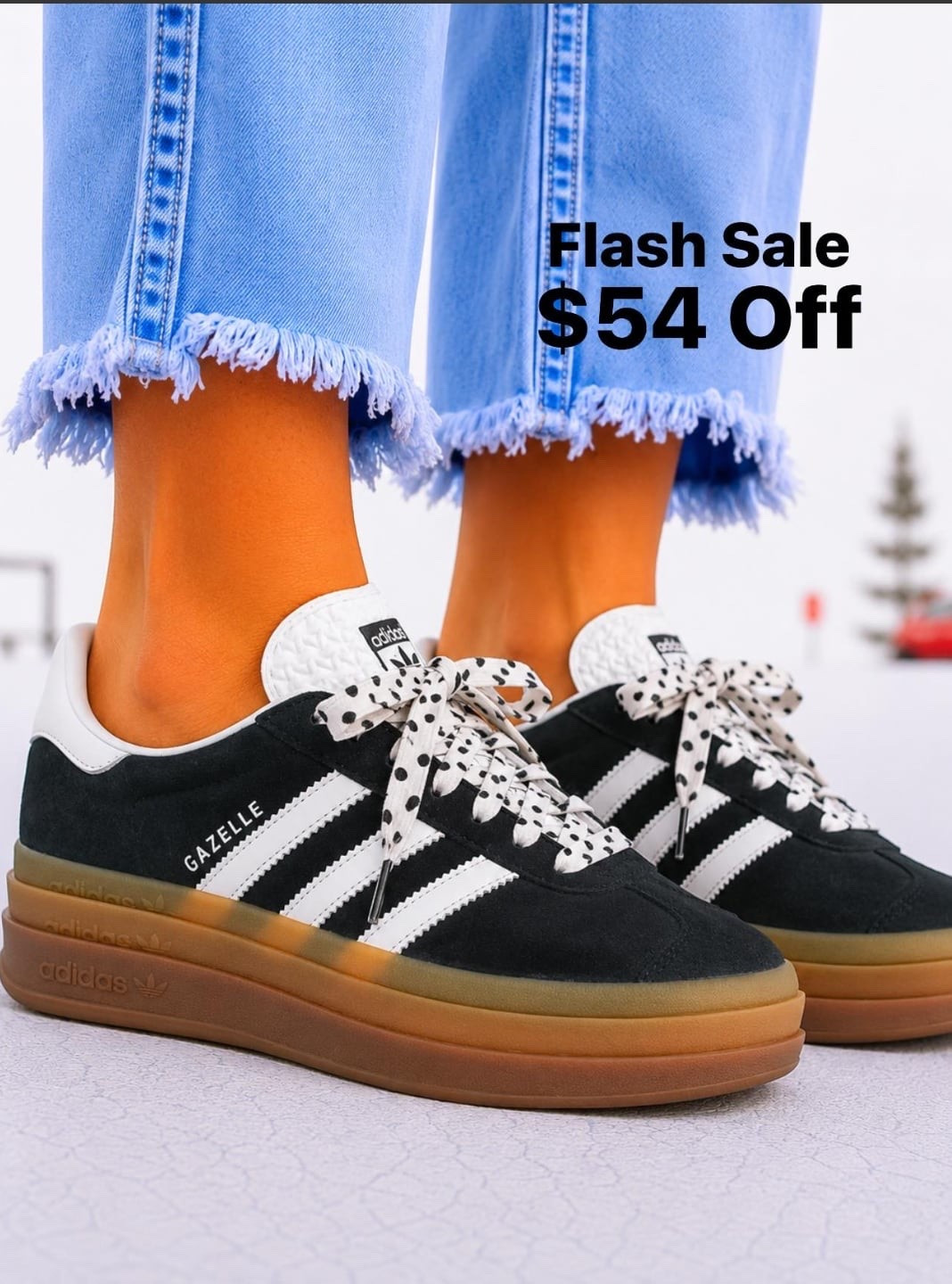 These Adidas Gazelle are on Sale!!  $54 OFF! The basic black is an easy color to style with all your Summer looks. Add some fun shoelaces for that personal style.

#LTKootd #LTKgrwm