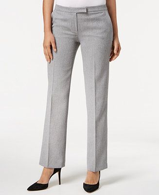 Tab-Waist, Straight-Fit Modern Dress Pants | Macy's