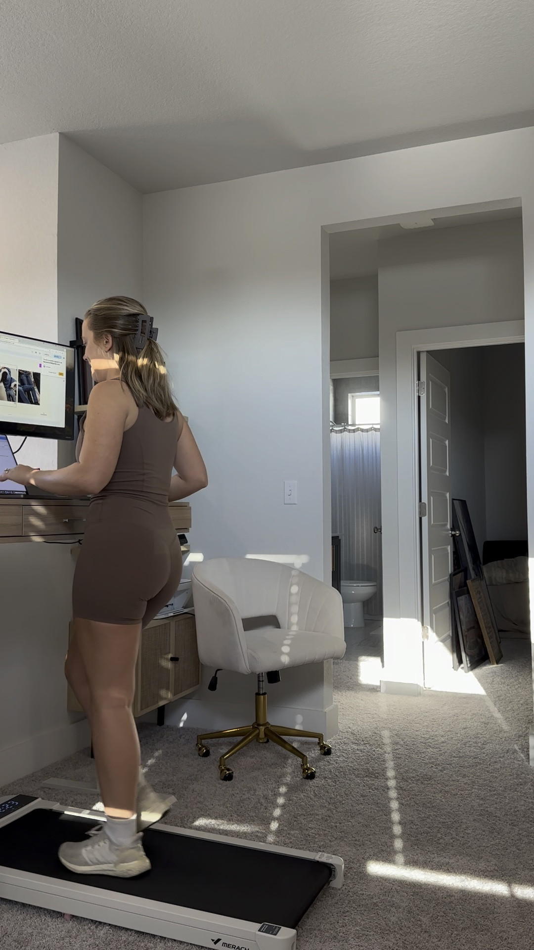 Walking pad and stand up desk on sale for prime day! 

#LTKxPrimeDay #LTKActive