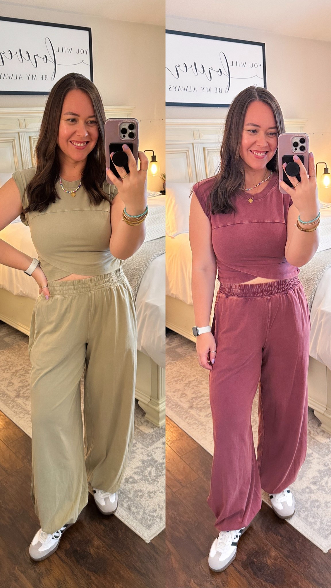 The best set 🙌🏼 so soft, flattering, and tons of color options! 

Wearing size M